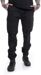 Vintage Ind. Jogger cargo hlače - Antracit