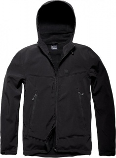 Vintage Industries softshell Alford -Črn