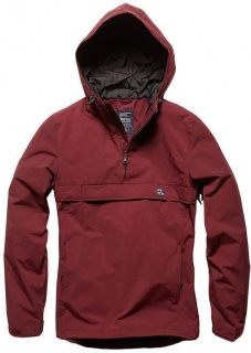 Vintage Industries anorak Shooter - Bordo rdeč