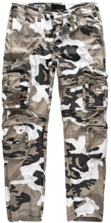 Airborne Slimmy hlače - Urban camo
