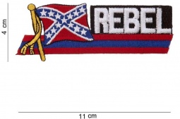Tekstilni našitek - Rebel