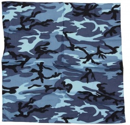 Bandana - Modri camo